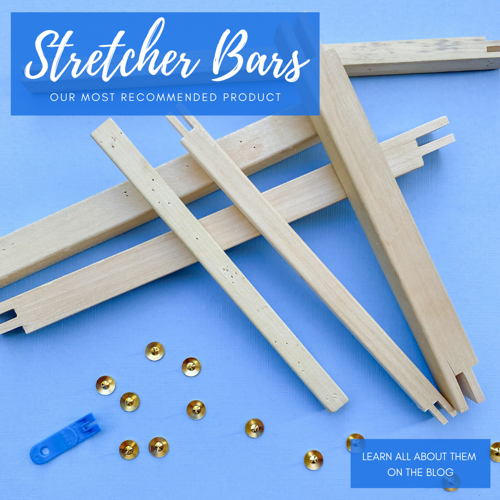 Needlepoint Stretcher Bars - 19 inch Standard Size Stretcher Bars 1 pair