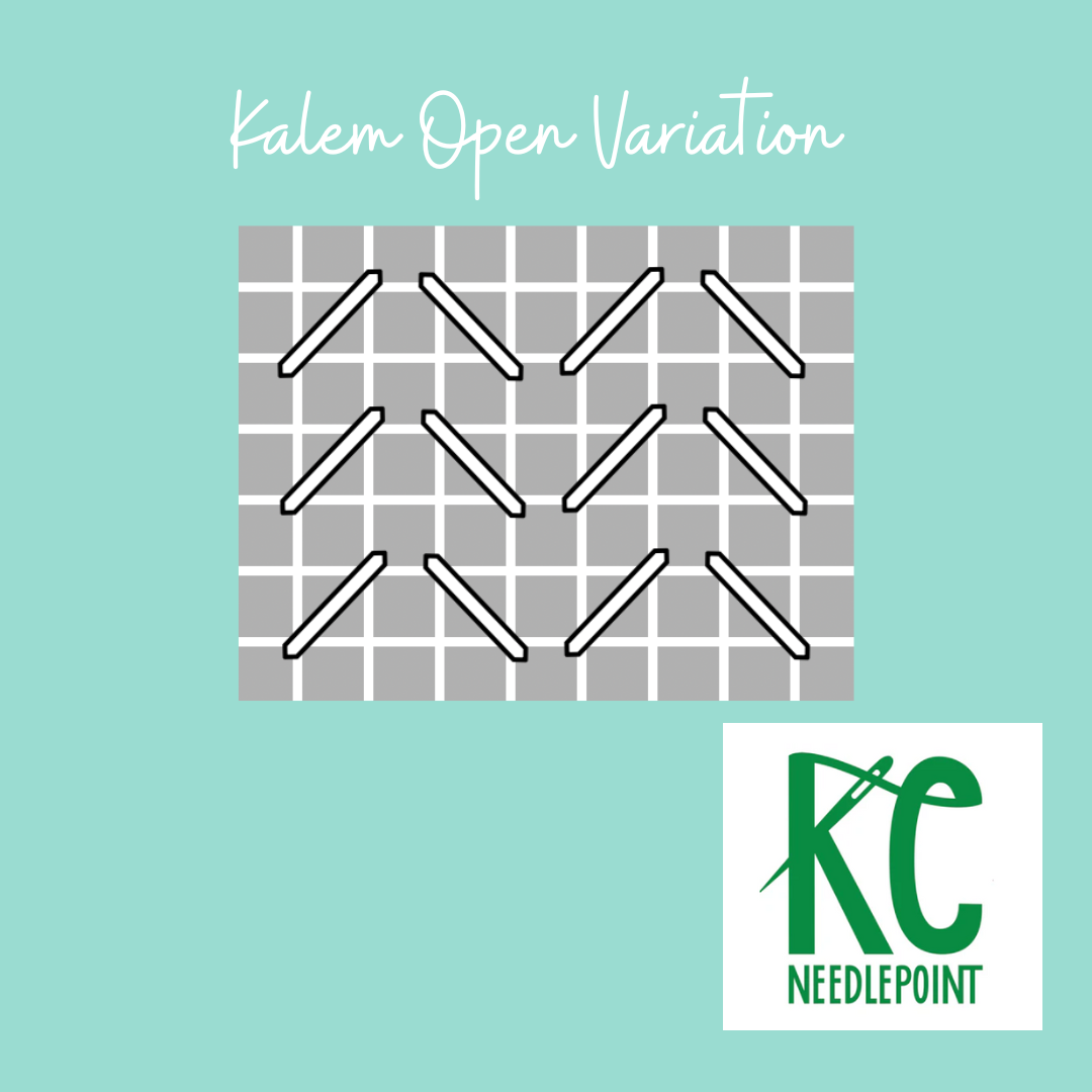 Kalem Stitch- Open Variation