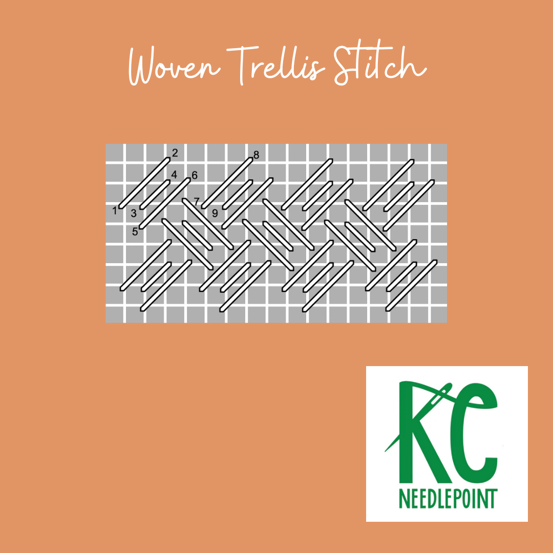 Woven Trellis Stitch