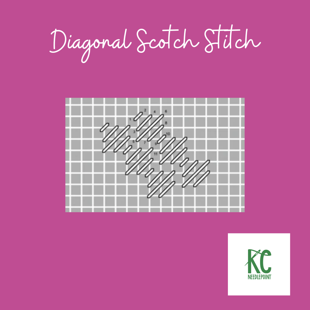 Diagonal Scotch Stitch