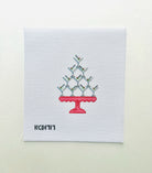 Tipsy Tower Martini Canvas - KC Needlepoint