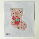 Sugar Sweet Pink Nutcracker Ornament Sized Stocking Canvas - KC Needlepoint