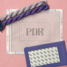 Monogram Eyeglass Case Kit - KC Needlepoint