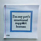 Emotional Support Human Canvas - KC Needlepoint