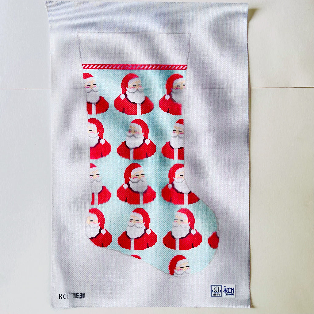 Santa Stocking Canvas