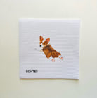 Dog Looking Back Canvas - KC Needlepoint