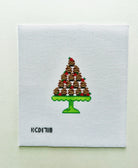 Tipsy Tower Chocolate Strawberry Treats Canvas - KC Needlepoint