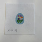 Tulips Mini Egg Canvas - KC Needlepoint