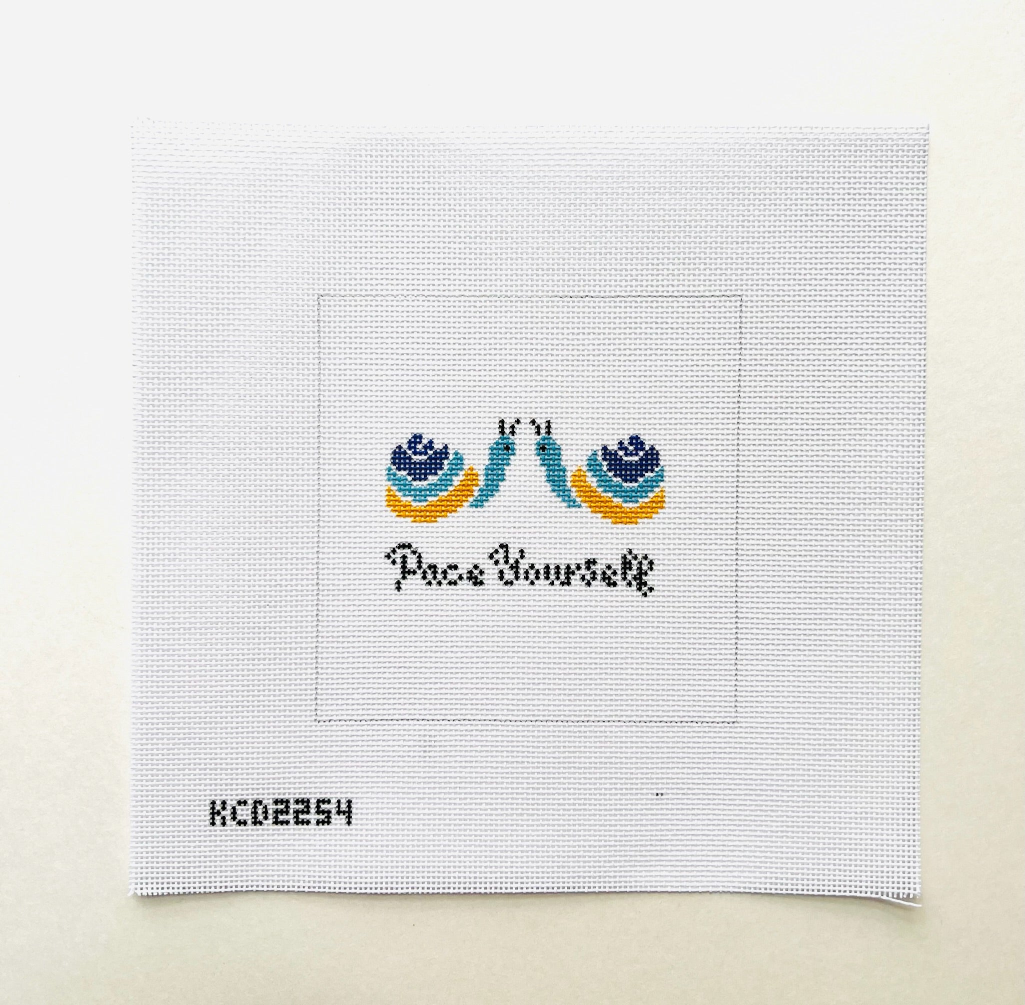 Pace Yourself - KC Needlepoint