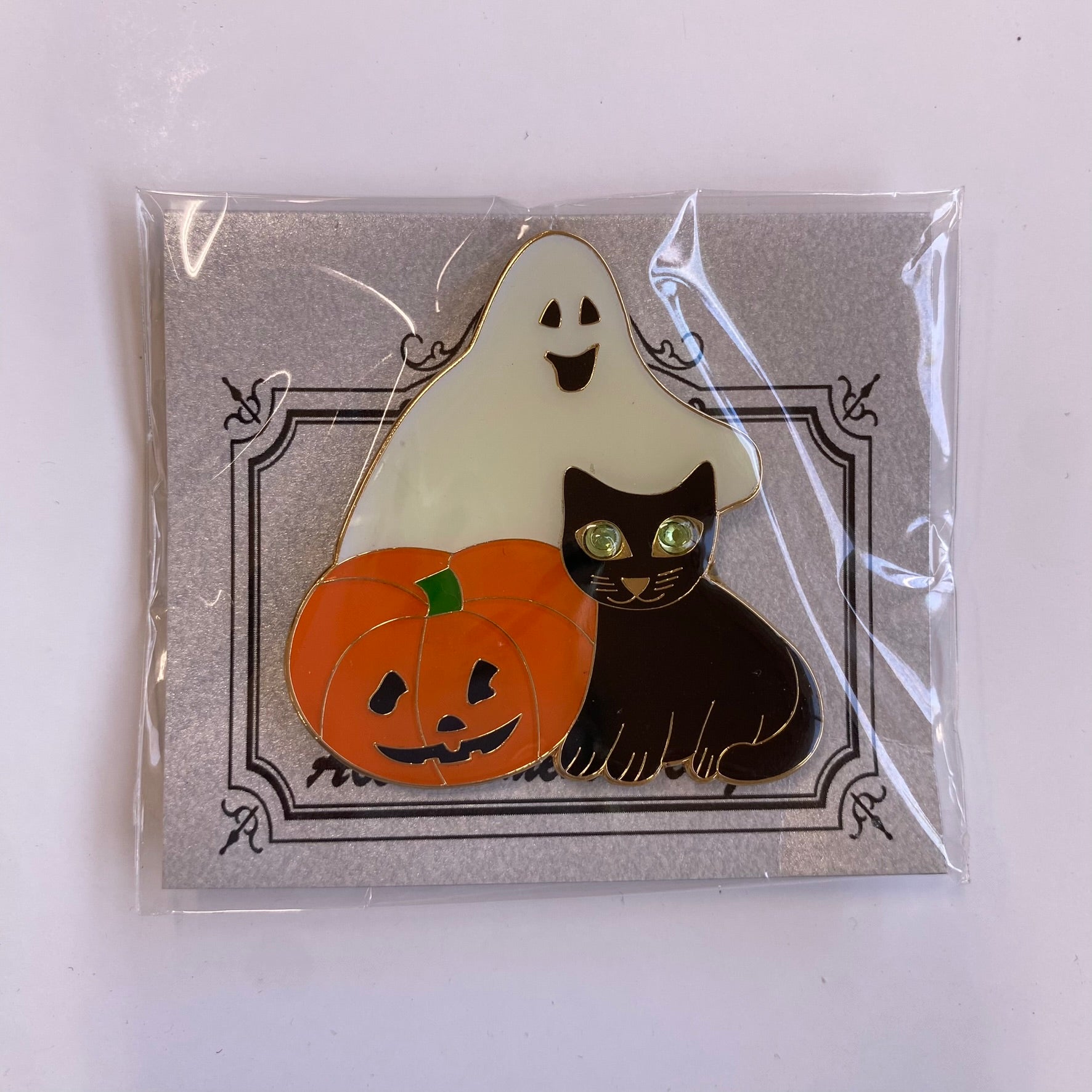 Ghost and Cat Needle Minder - KC Needlepoint