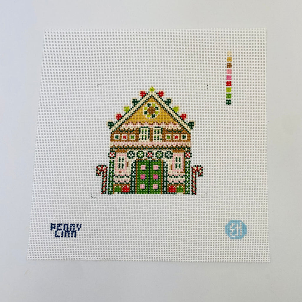 Gingerbread House Canvas