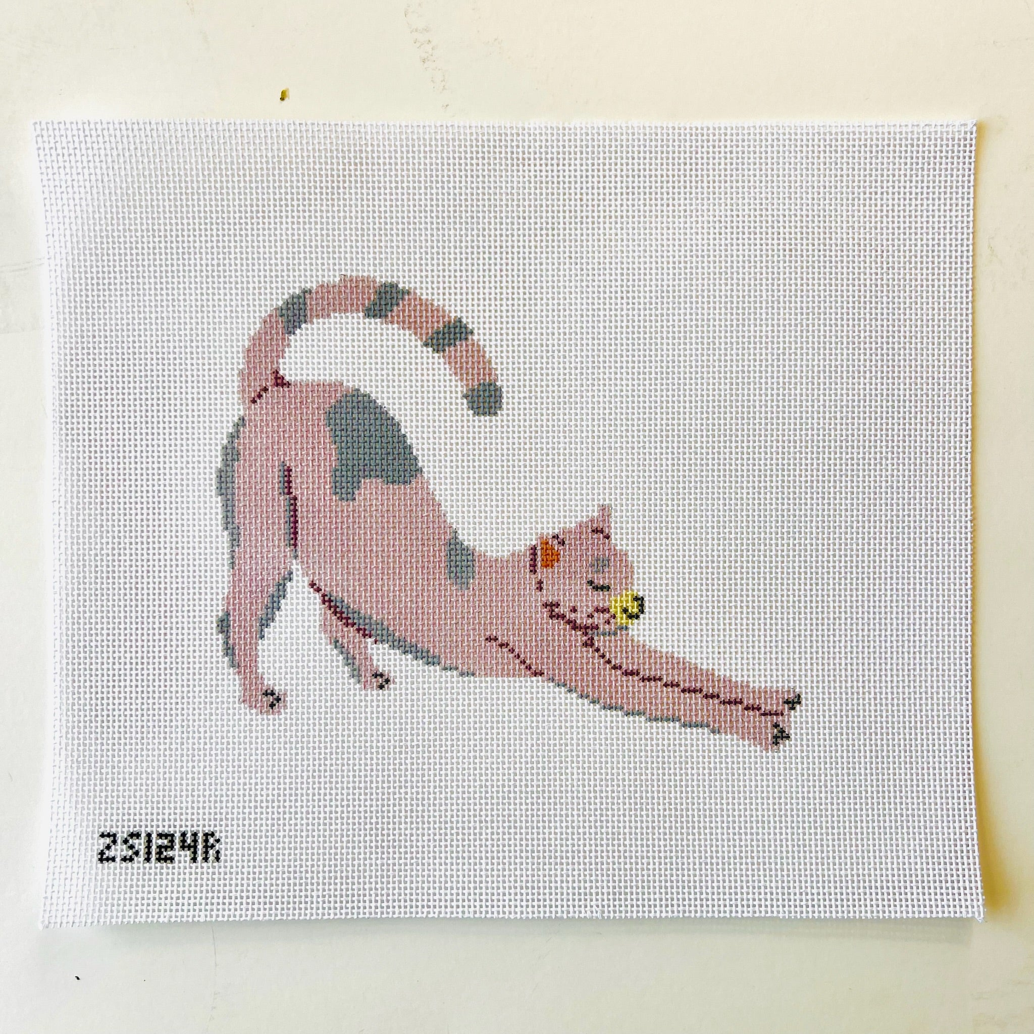 Big Stretch Kitty Canvas - KC Needlepoint