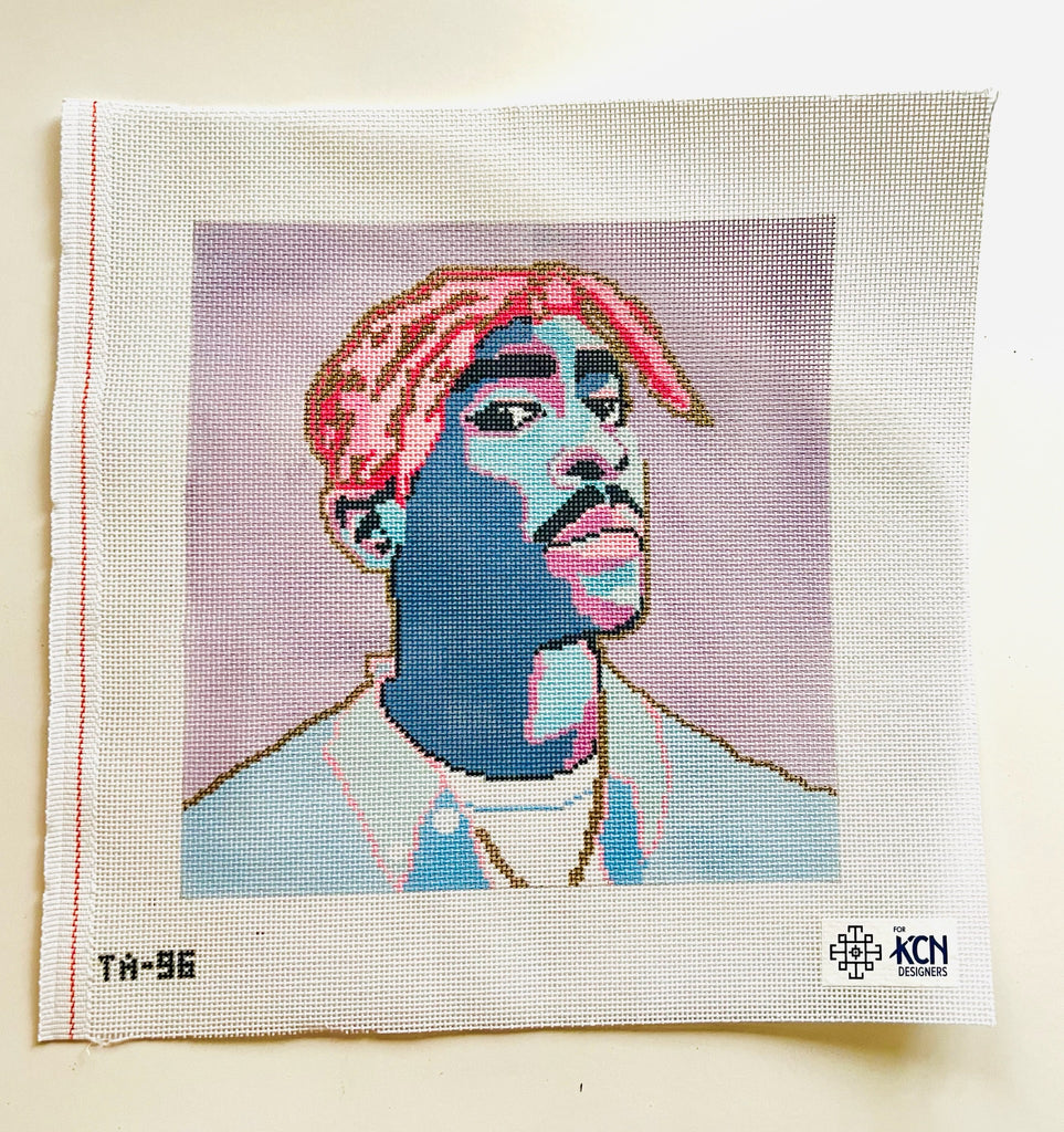 Tupac Canvas - KC Needlepoint