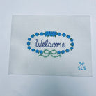 Welcome Hydrangea Canvas - KC Needlepoint