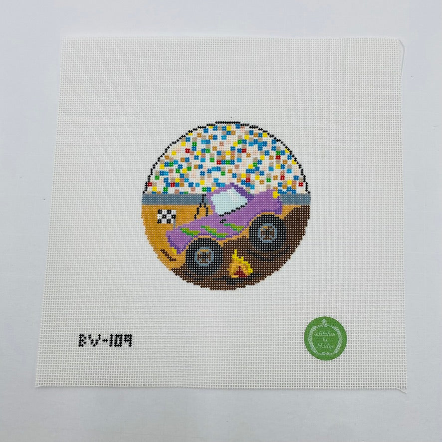 Monster Truck Mania Canvas