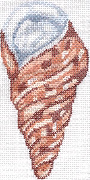 Shell Canvas - KC Needlepoint