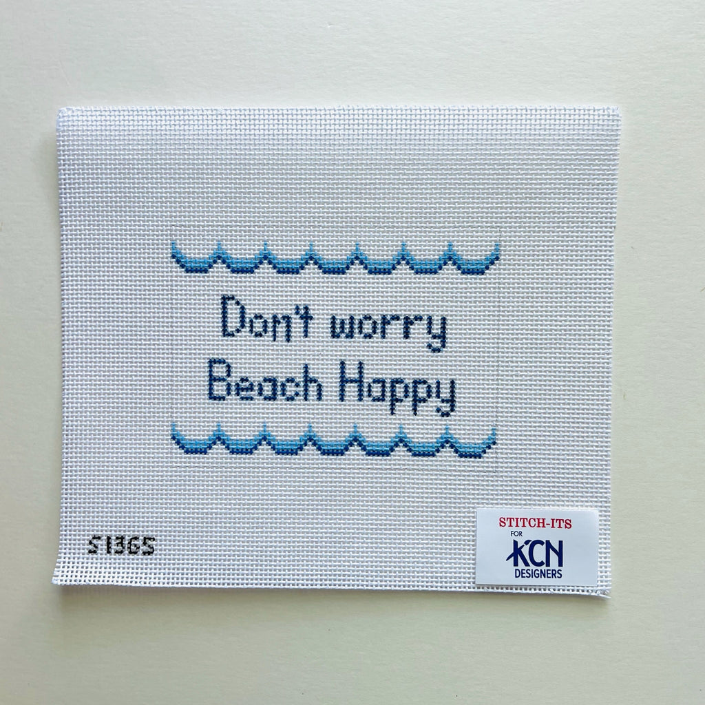 Don't Worry Beach Happy Canvas