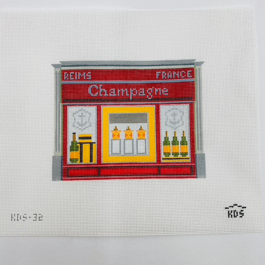 Champagne Storefront Canvas