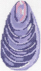 Mussel Shell Canvas - KC Needlepoint