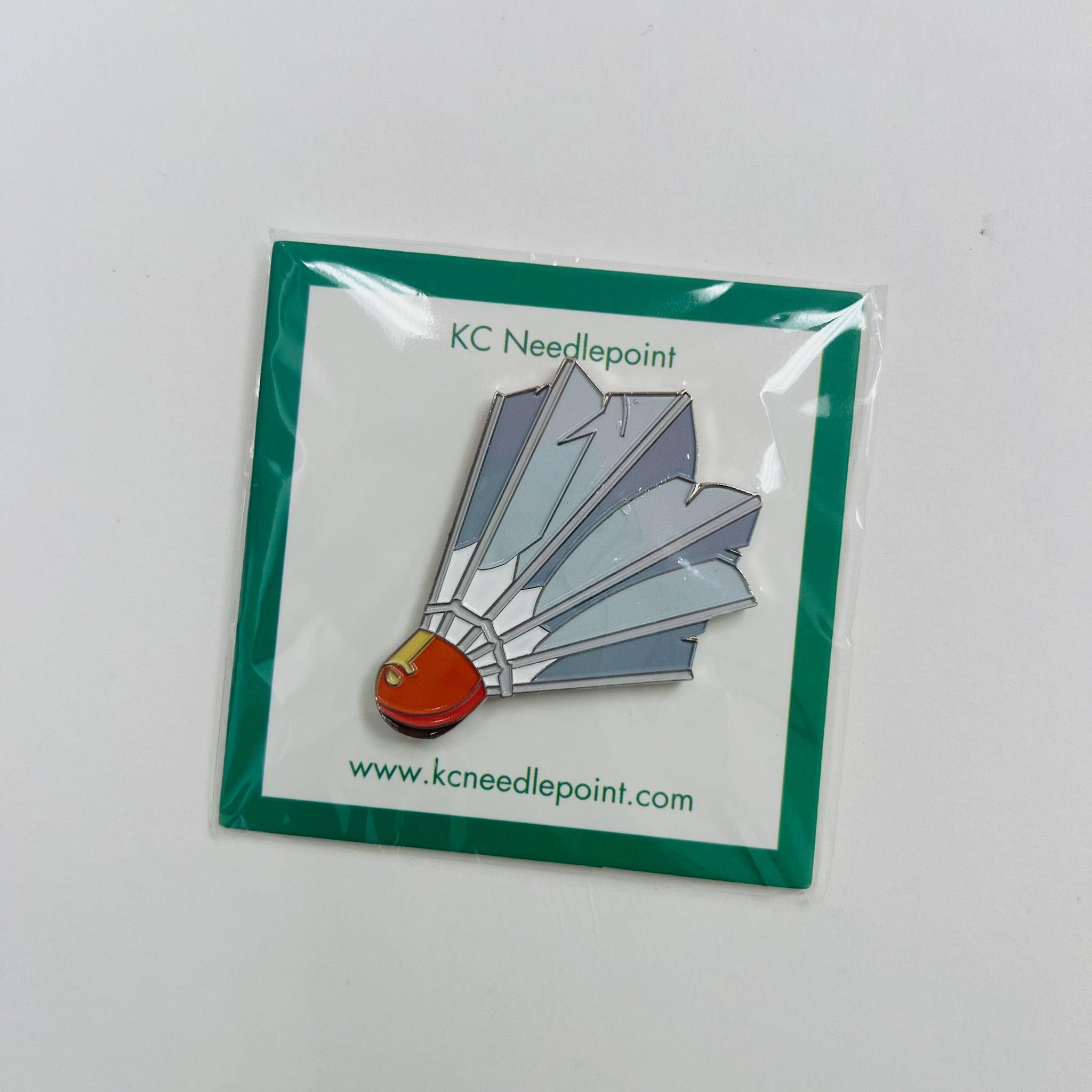 Shuttlecock Needle Minder - KC Needlepoint