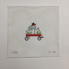 Winter Wagon Canvas - KC Needlepoint