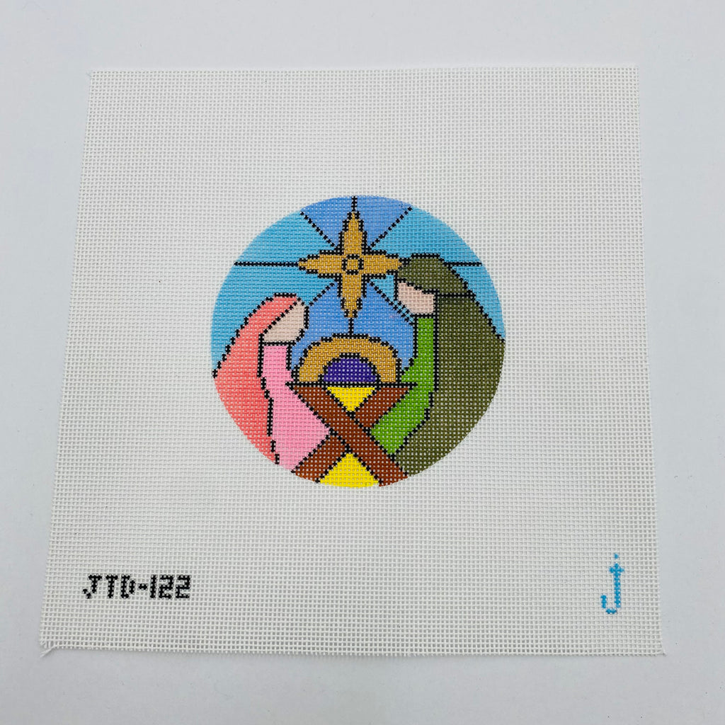 Nativity Creche Canvas