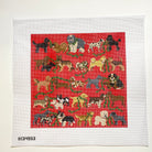 Dog the Halls Canvas - KC Needlepoint