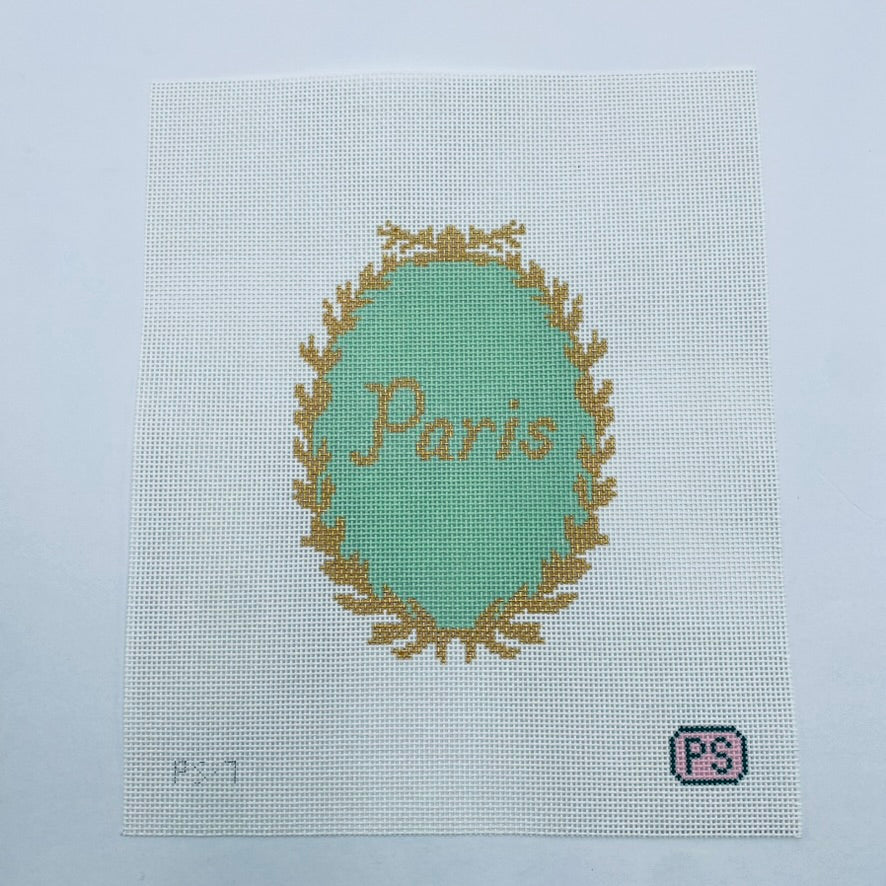 Paris Crest Canvas