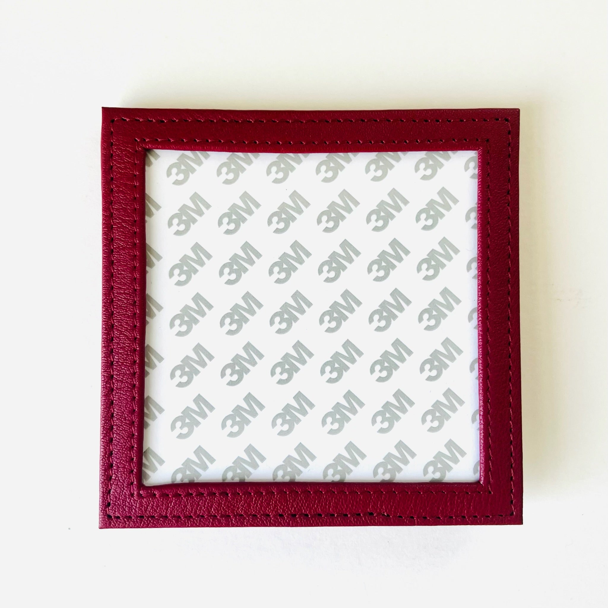 Leather Self Finishing Coaster - KC Needlepoint