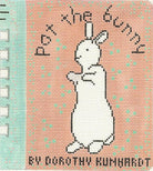 Pat the Bunny Needlepoint Canvas - KC Needlepoint