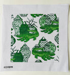 Gators and Ginger Jars Square Canvas - KC Needlepoint