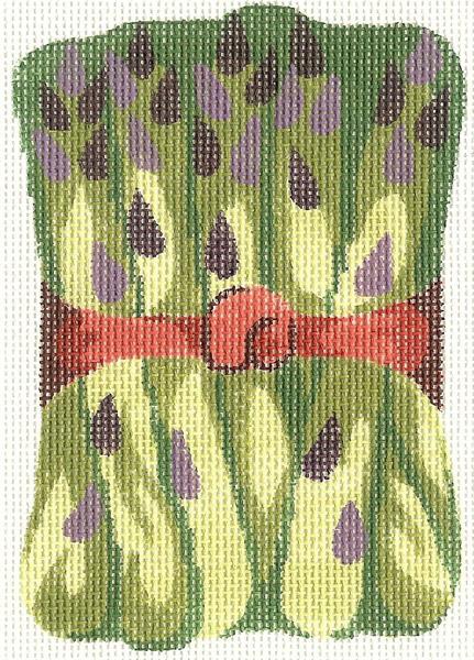 Asparagus Canvas - KC Needlepoint