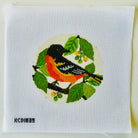 Baltimore Oriole Canvas - KC Needlepoint