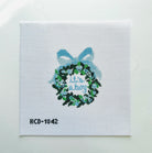 It's a Boy Wreath Canvas - KC Needlepoint