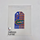 University of Florida Vintage Travel Tag Canvas - KC Needlepoint