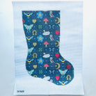 Folklore Stocking Canvas - KC Needlepoint