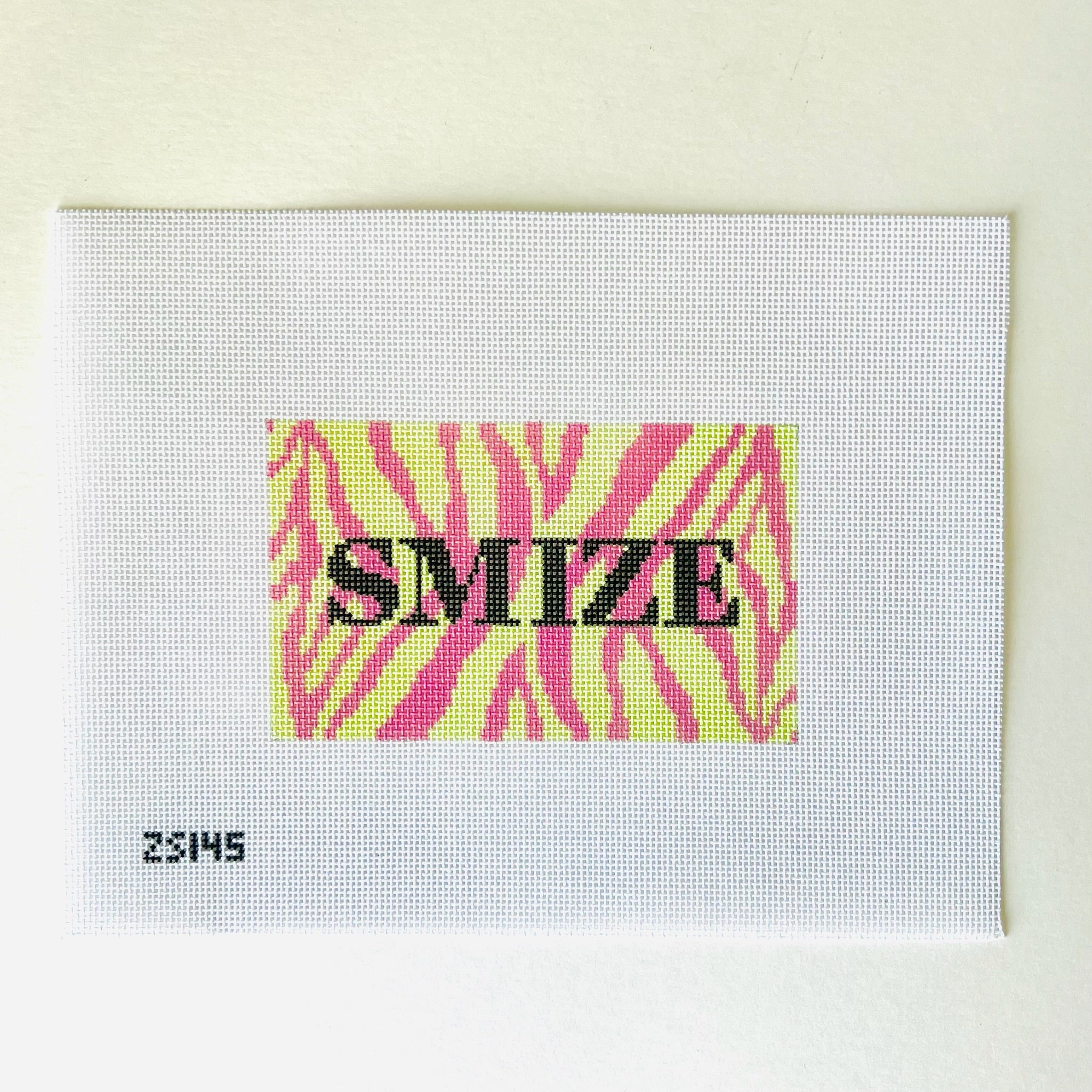 SMIZE Eyeglass Case Insert - KC Needlepoint