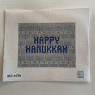 Happy Hanukkah Canvas - KC Needlepoint