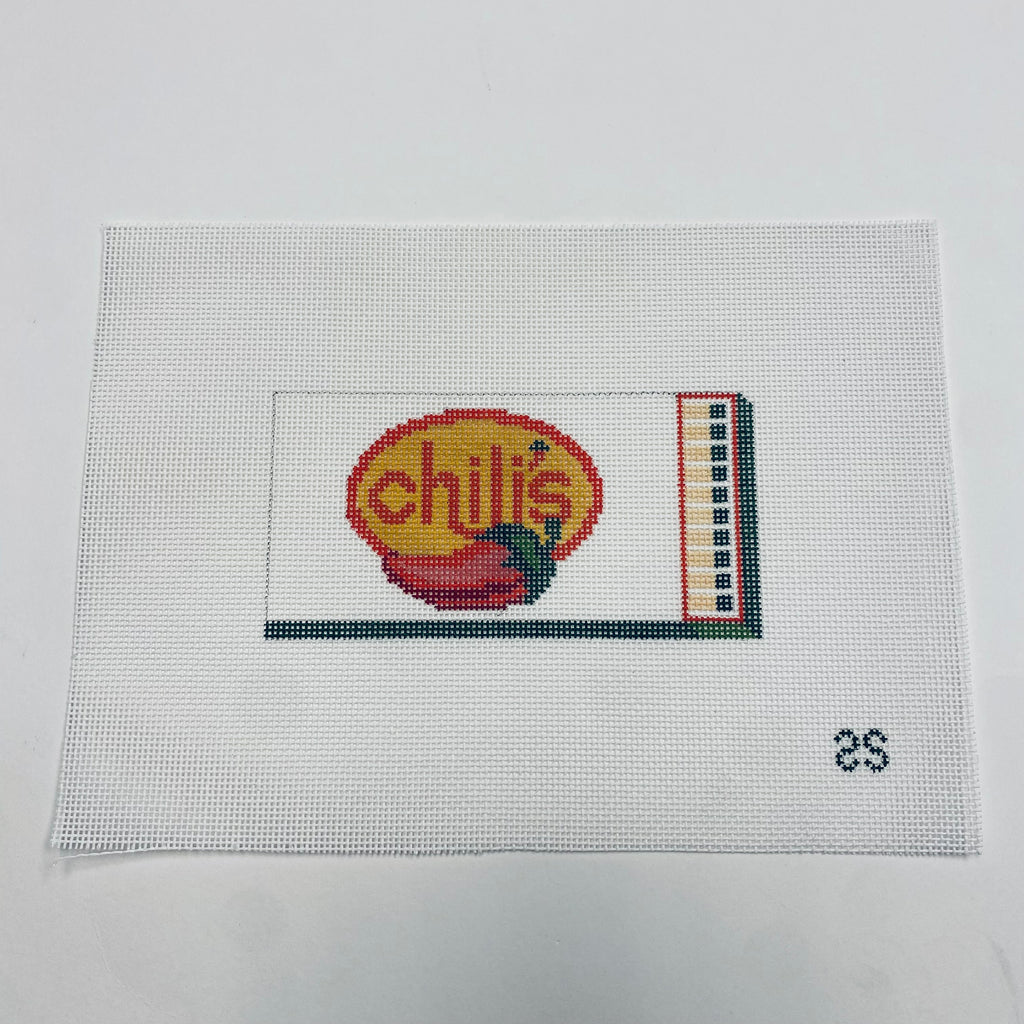 Chili's Matchbook Canvas