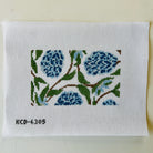 Botanical Print Acrylic Purse Canvas - KC Needlepoint