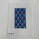 Blue Vagello Eyeglass Case Canvas - KC Needlepoint