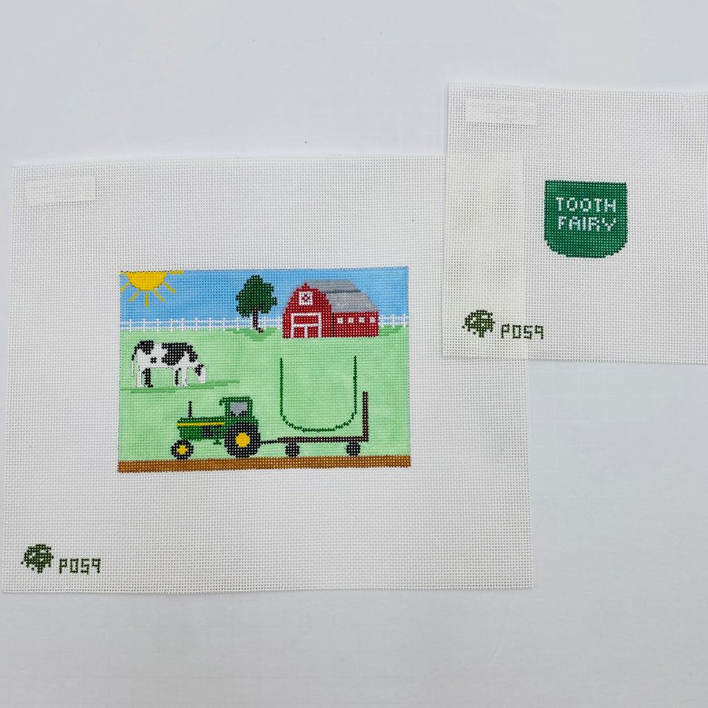 Farm Scene Tooth Fairy Canvas