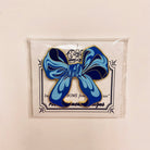 Blue Bow Needle Minder - KC Needlepoint