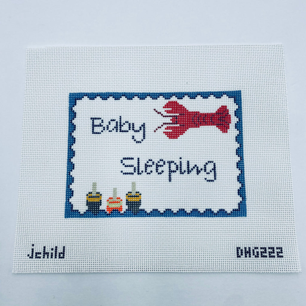 Lobster Baby Sleeping Canvas