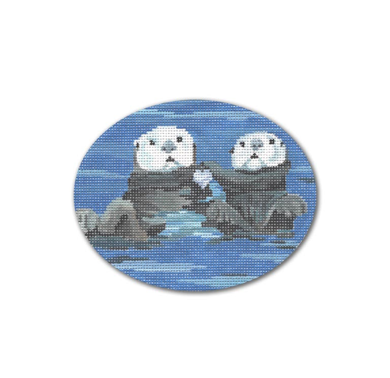 Walruses Canvas - KC Needlepoint