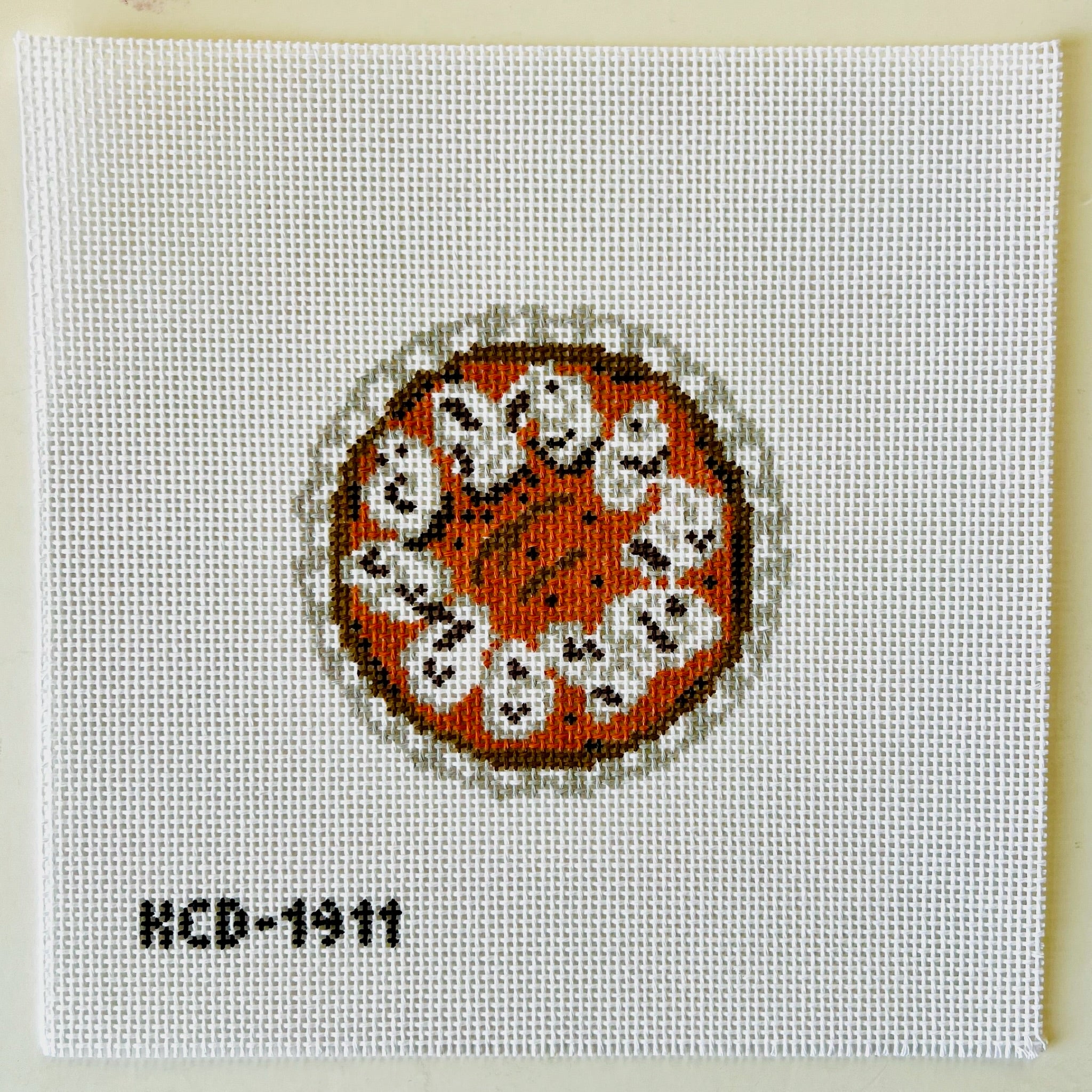 Pumpkin Pie Canvas - KC Needlepoint