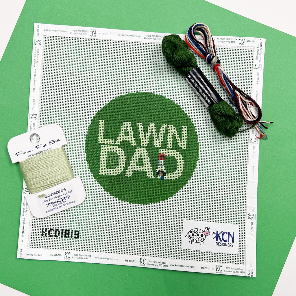 Lawn Dad Kit - KC Needlepoint