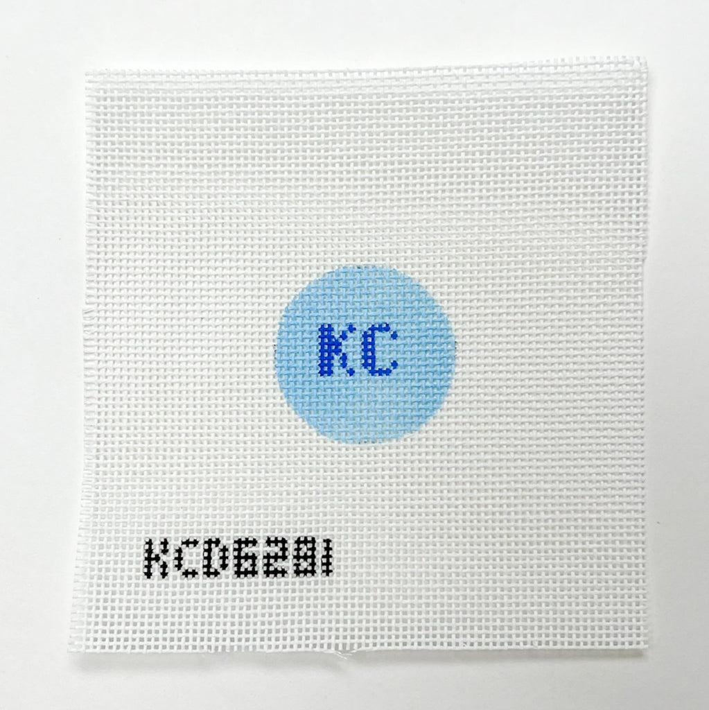 KC Key Fob Insert Canvas - KC Needlepoint