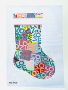 Lovevolve Stocking Canvas - KC Needlepoint