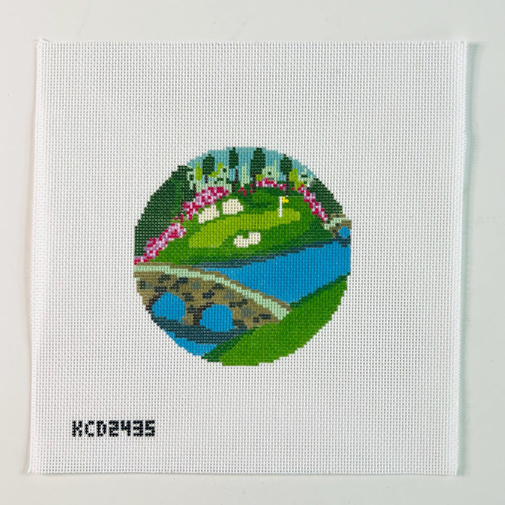 Amen Corner Round Canvas